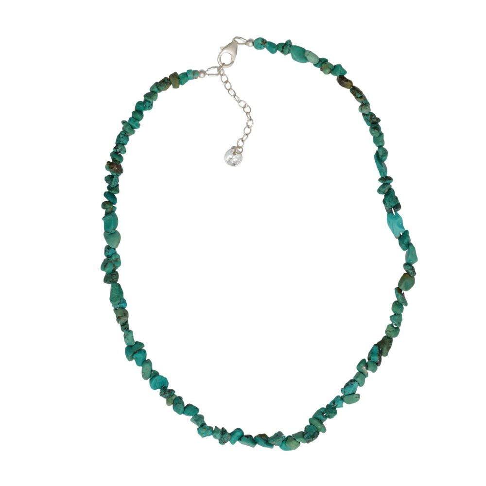 Turquoise Chip Necklace