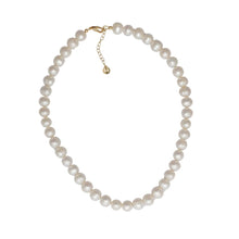 Large Round Pearl Necklace