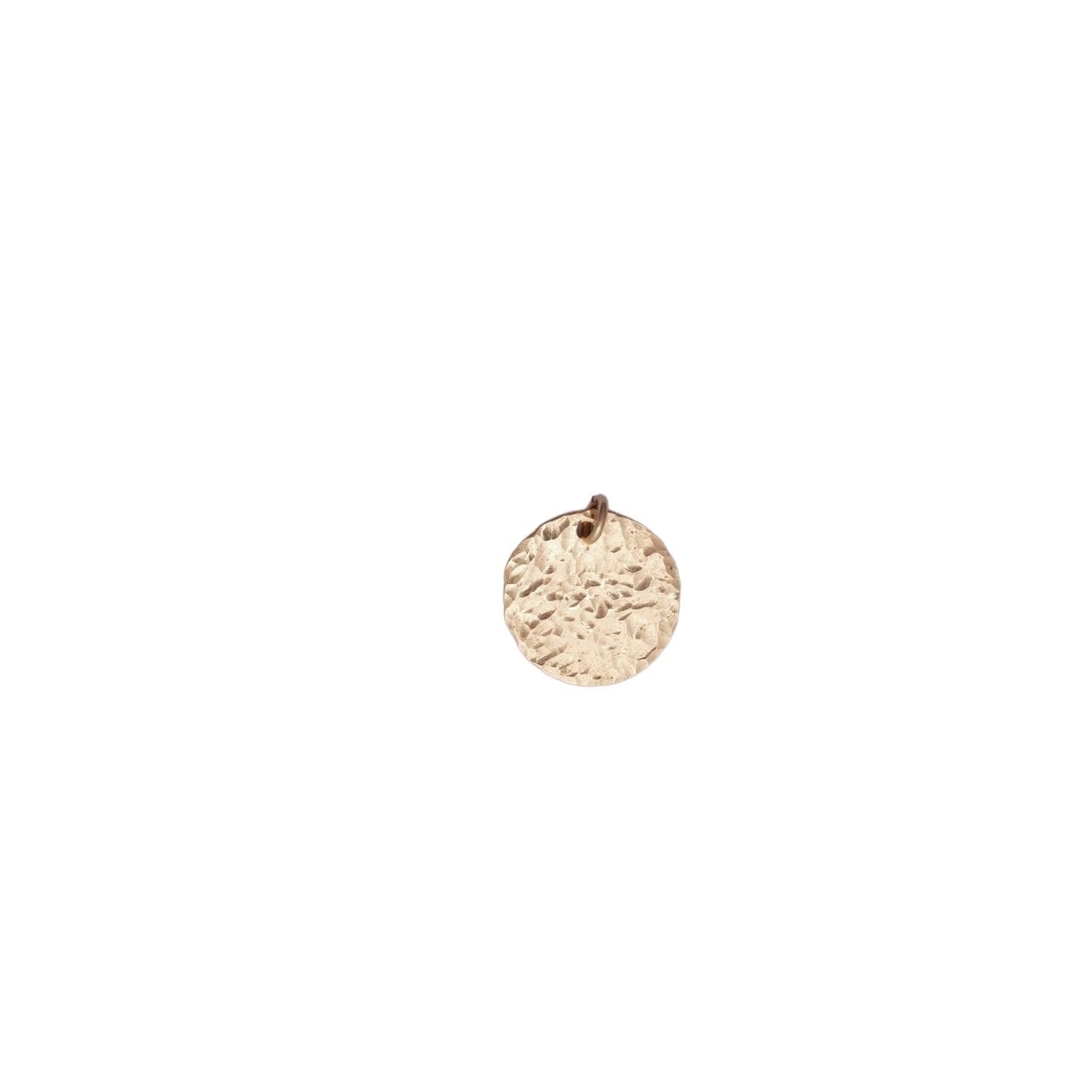 Large Hammered Coin Charm