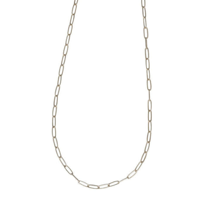 Large Paper Clip Chain Necklace