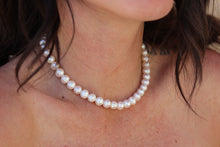 Large Round Pearl Necklace