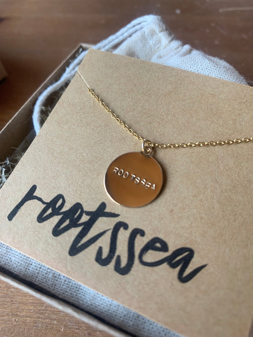 ROOTSSEA Coin Necklace