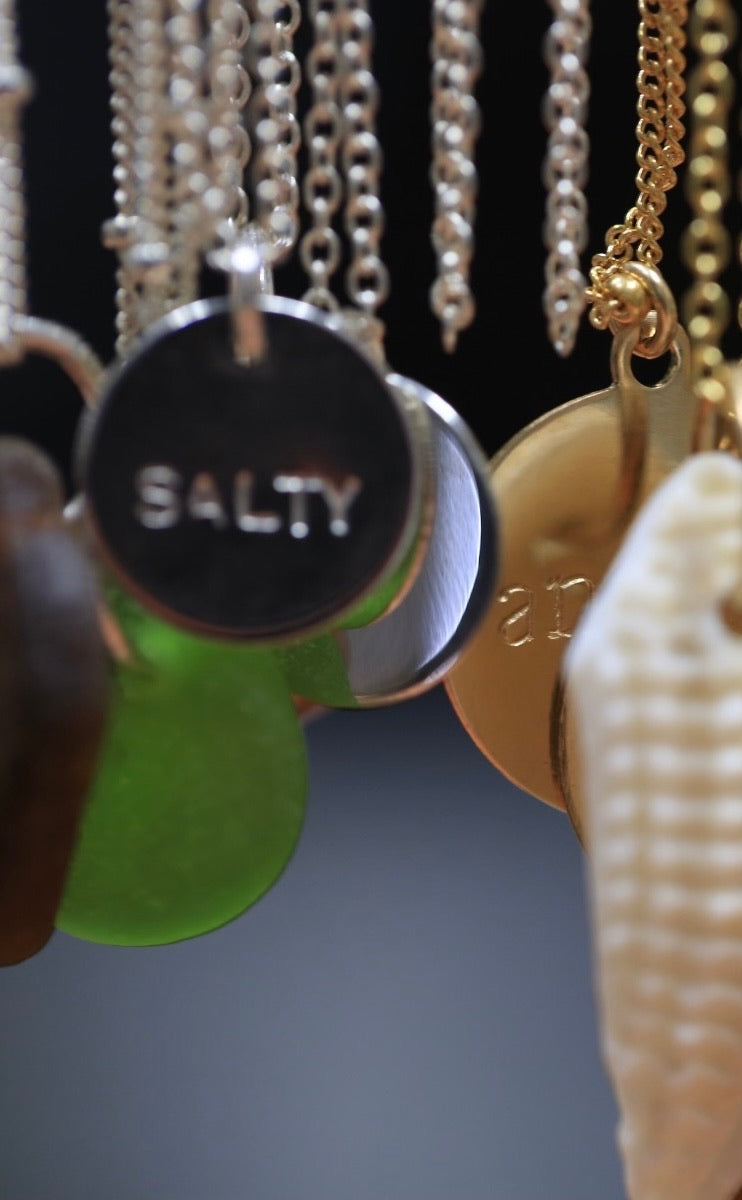 SALTY Mini Coin Necklace